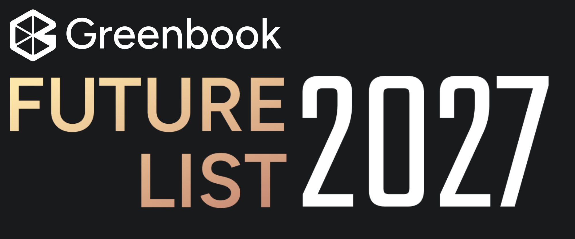 2027 Greenbook Future List logo